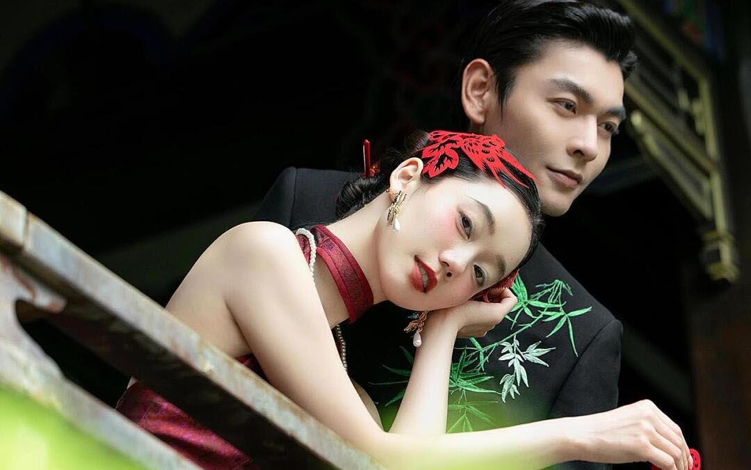 中式园林🏮东方美学新中式婚纱照真的好绝