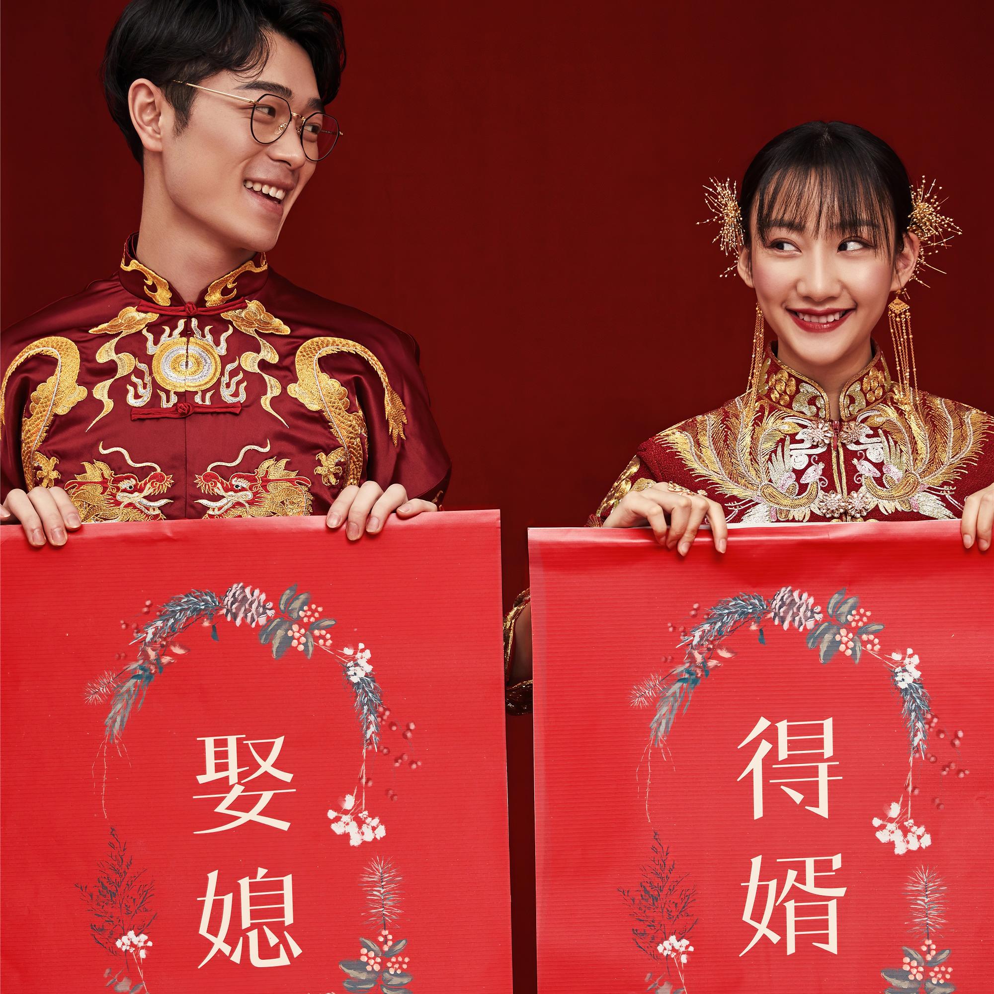 00后小姐姐喜欢的新古式囍嫁风格