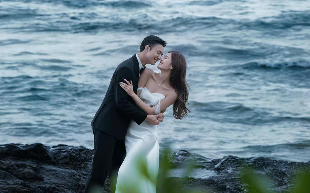 海风日记🍃浪漫时尚的海景电影婚纱照