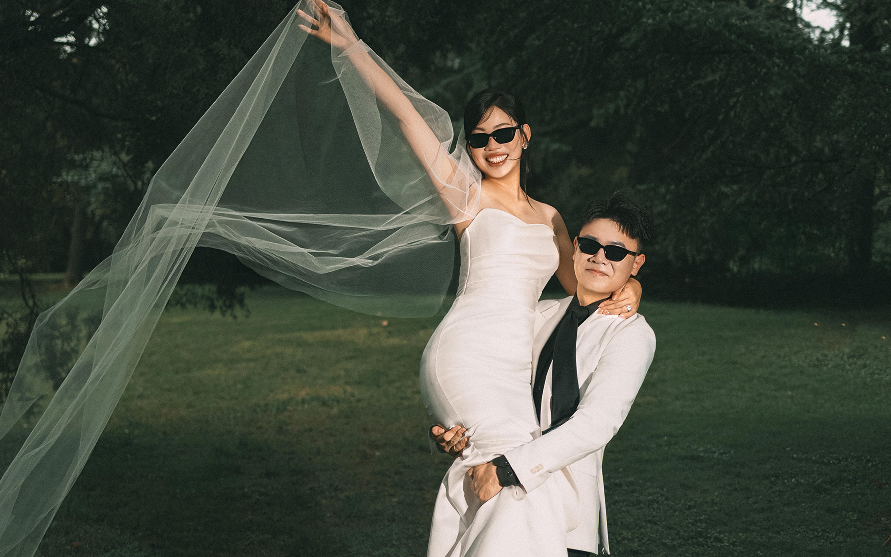 生命力max??我的森系婚紗照也太絕了~