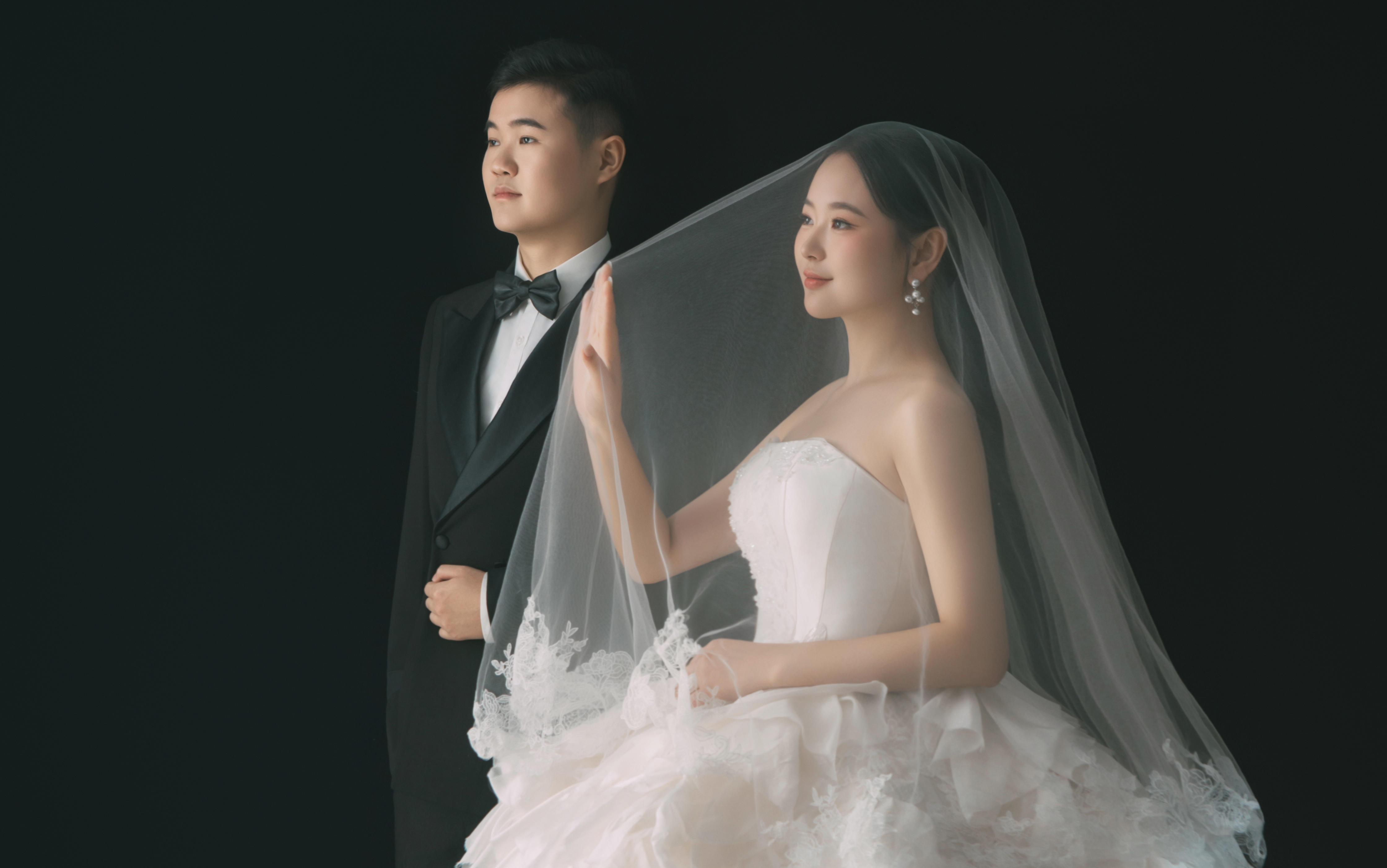 越看越高級的極簡主紗婚紗照！真的很心動