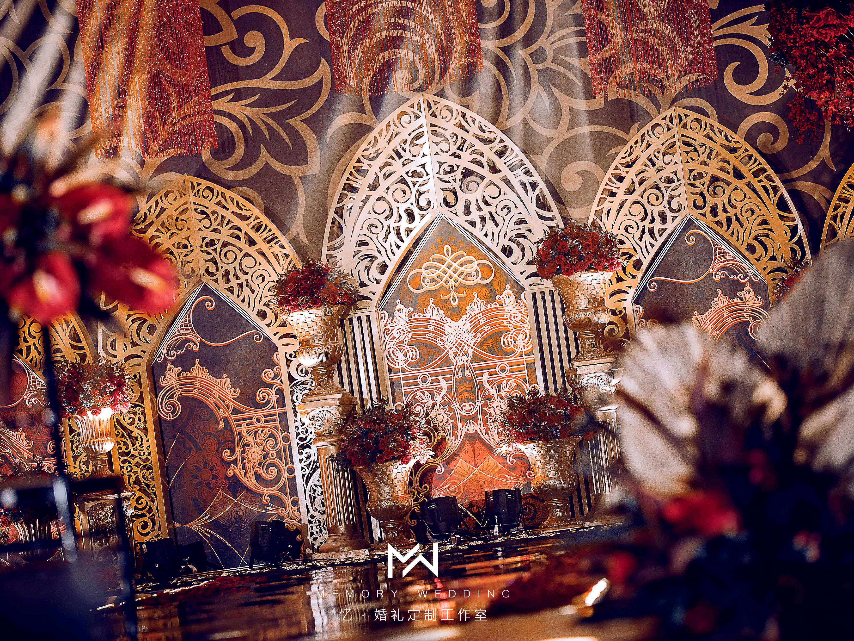 忆婚礼 | 奢华欧式宫廷风室内婚礼