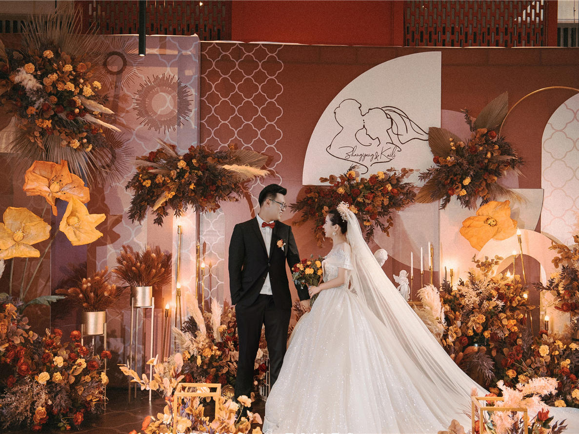 臻爱策划 舞台留影区T台+灯光|超人气 高价比 