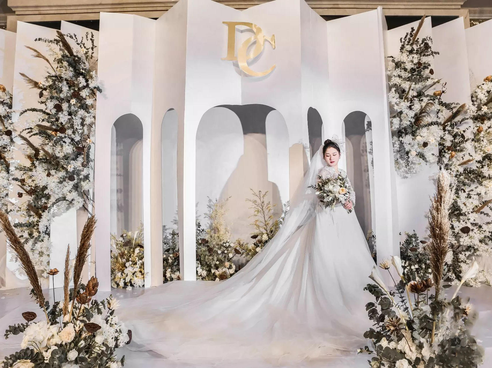 【鹿马先生婚礼】网红同款香槟色奢华婚礼