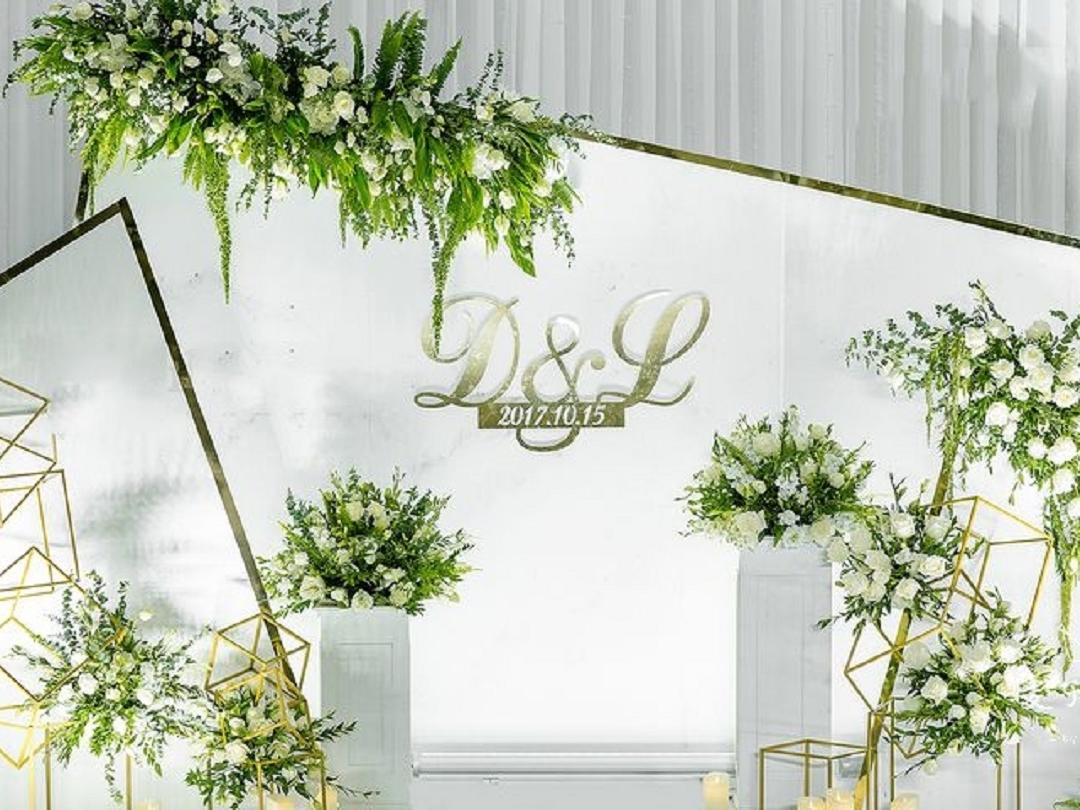 【麦子婚庆】白绿色小清新清凉款