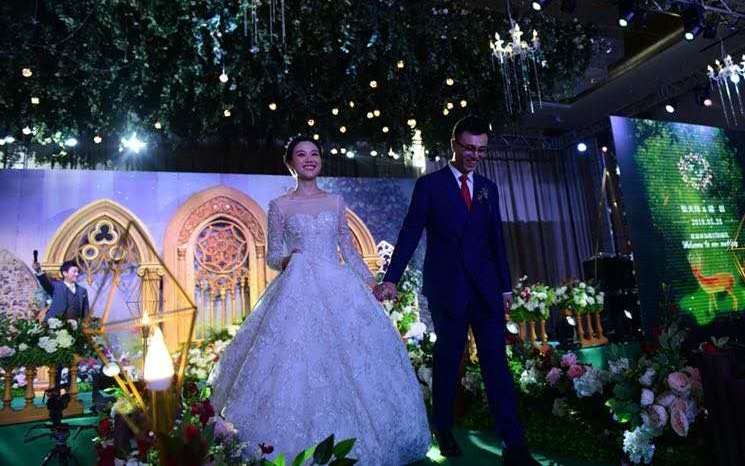 郎才女貌，旗鼓相当的一场童话爱情