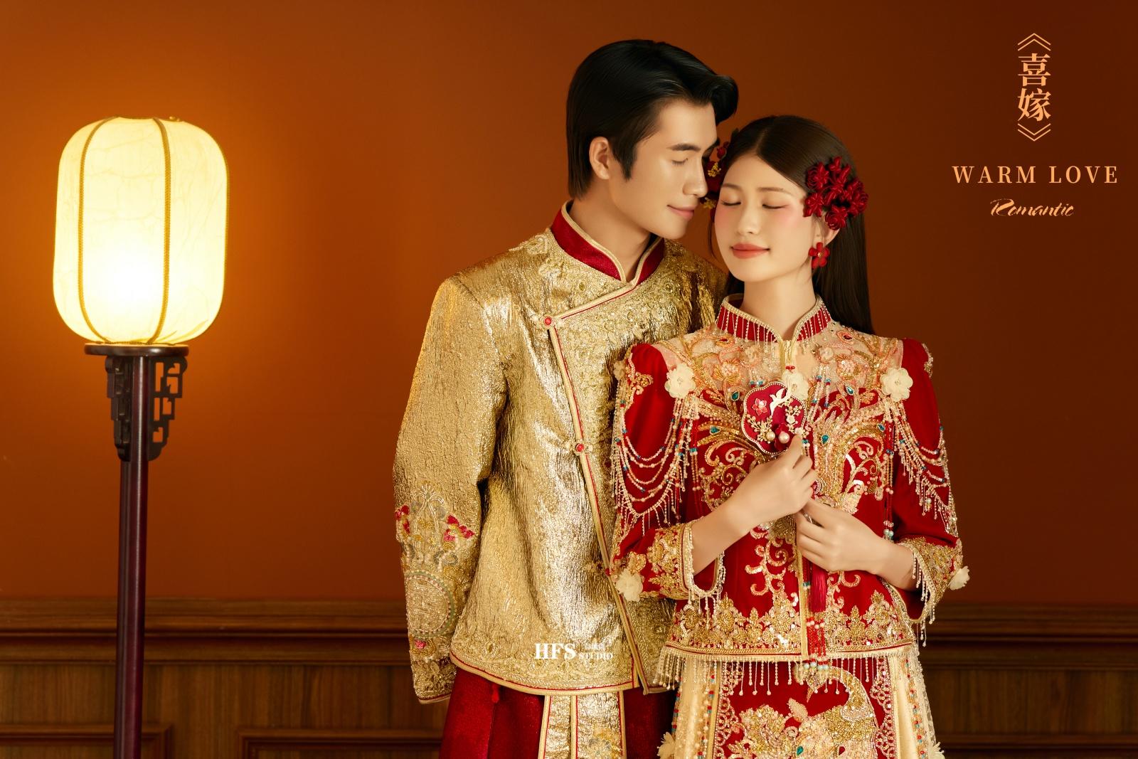 不可替代的秀禾｜新中式婚纱照赋予的浪漫❤