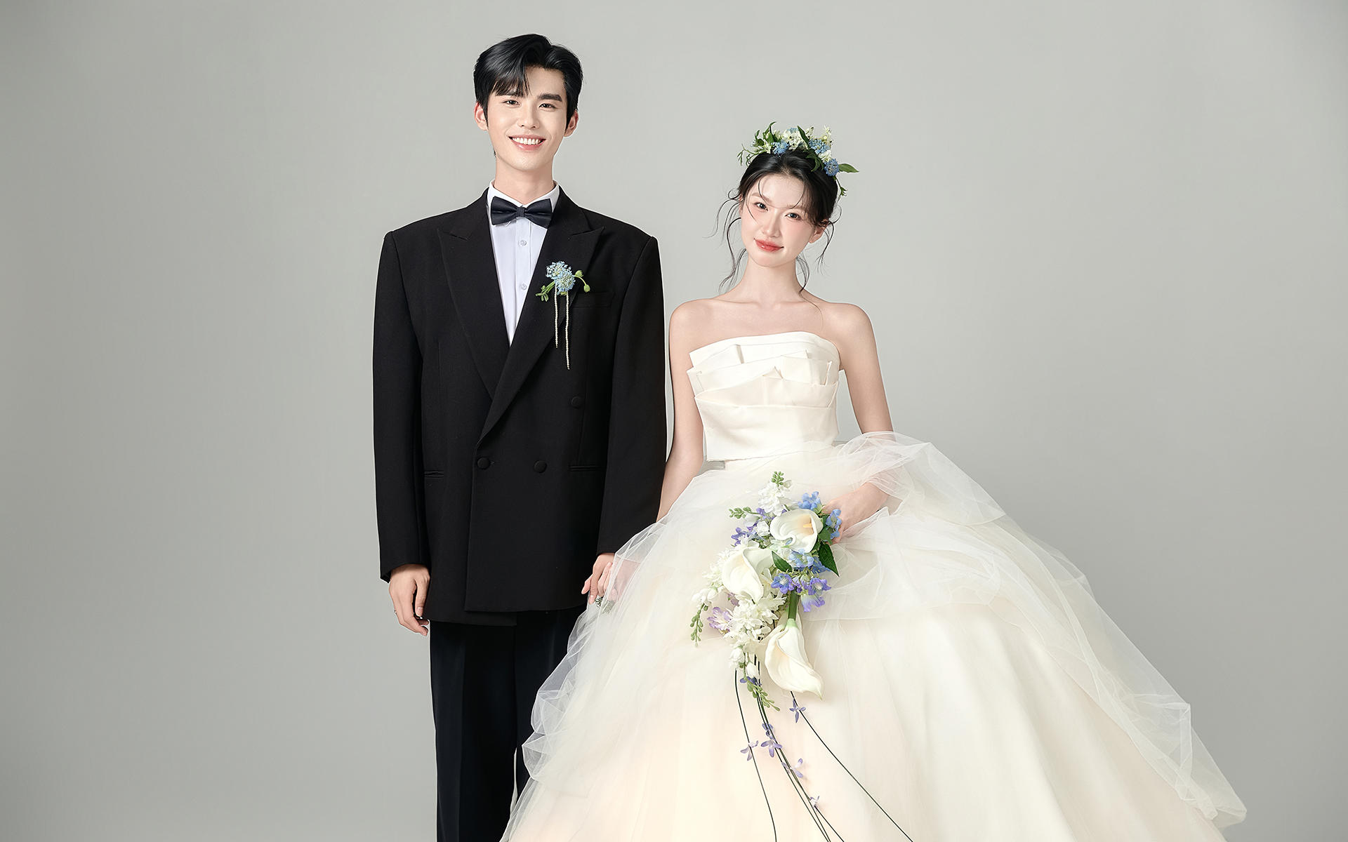 唯美簡約風浪漫主紗婚紗照