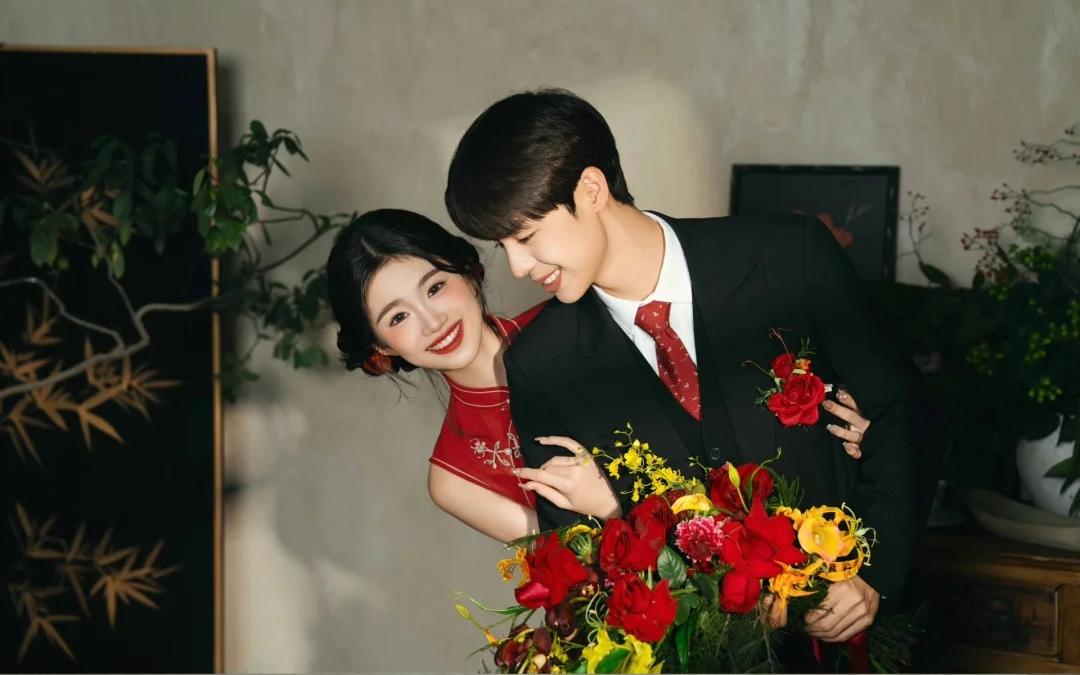 新中式婚紗照 | 雙造型美到開掛