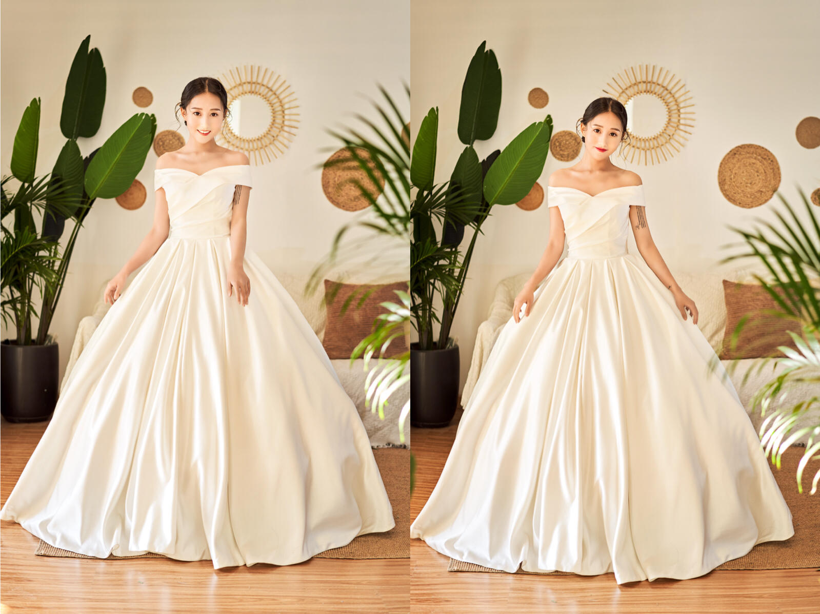 【鹿笙奢华】女神甄选婚纱套系全场任选+钻石级跟妆