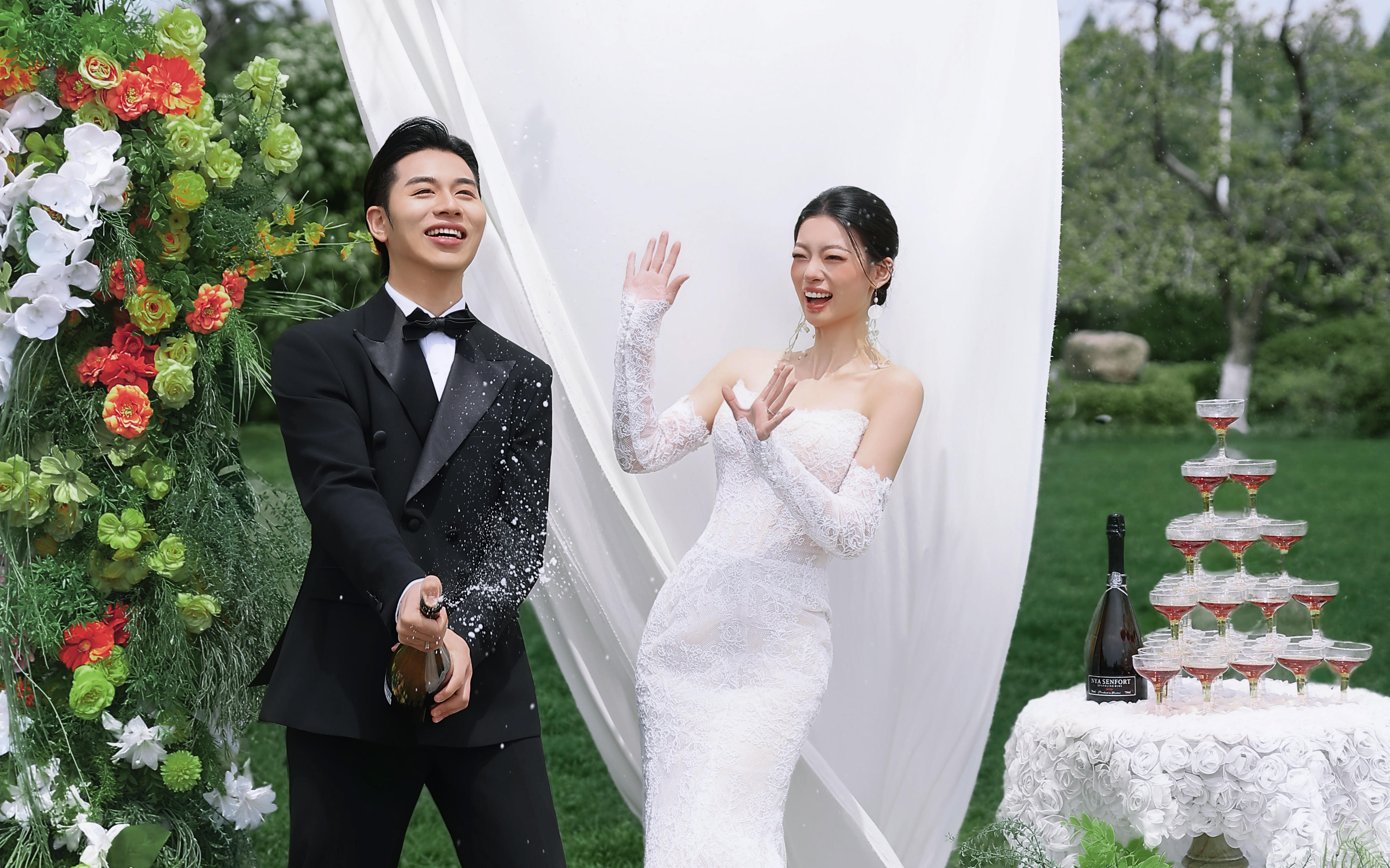 【目的地婚礼】此刻举杯 与你共享这满眼的绿意