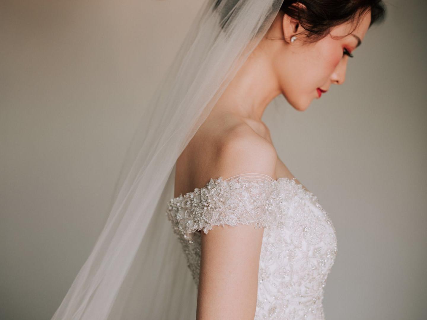 安娜 #超值组合#婚纱+敬酒服