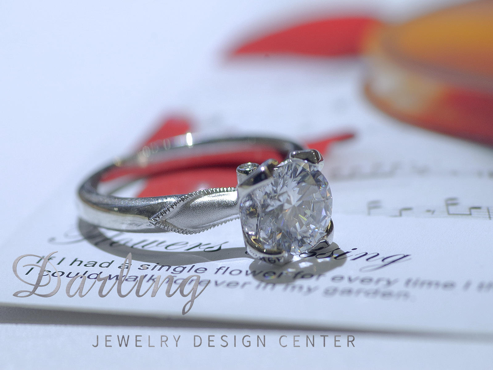 Darling原创设计 | 四爪款钻戒