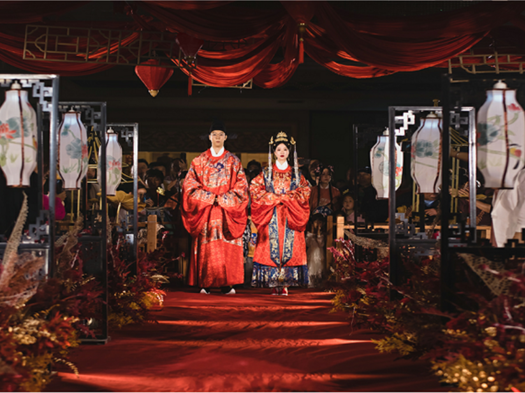 启晟婚礼《明制汉婚》传统文化婚礼套系