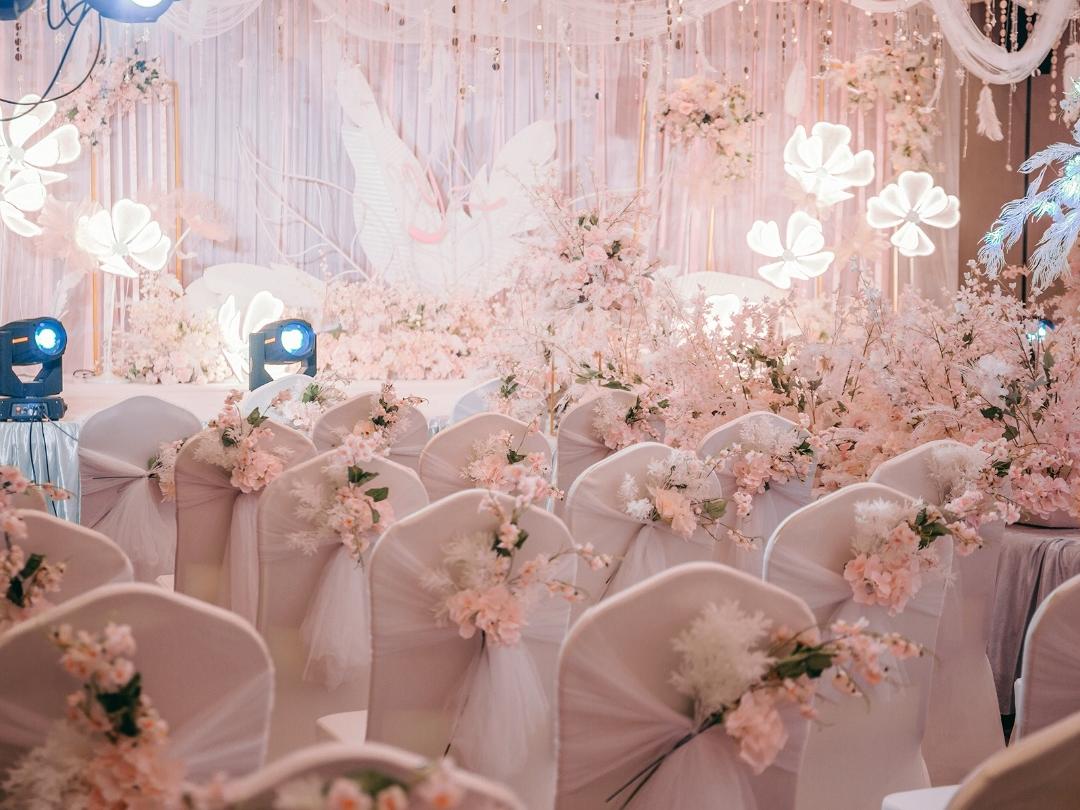随州市薇薇婚礼 梦幻粉色