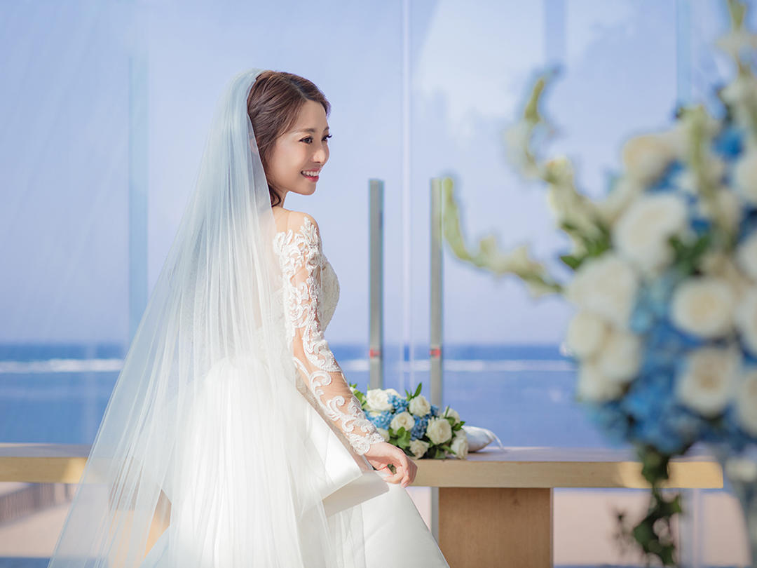 【花期海外婚礼】巴厘岛婚礼港丽教堂婚礼定制策划