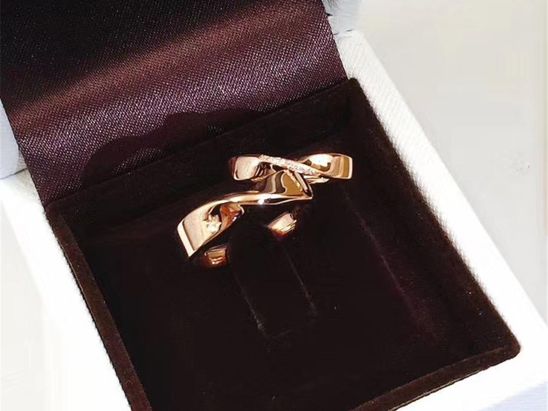 关于爱-摩斯密码情侣18K金钻石对戒