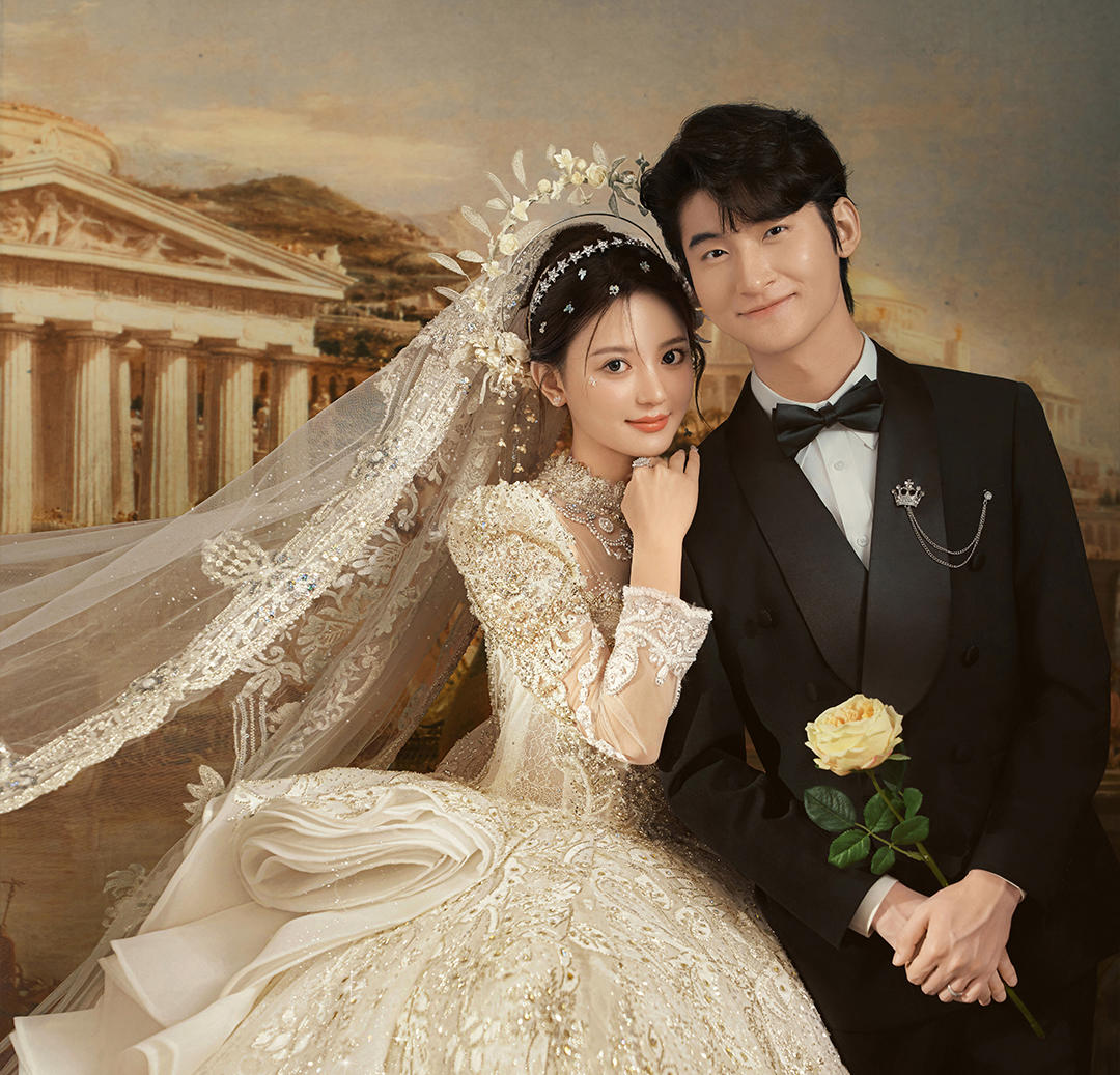 天呐！这组油画婚纱照完全拍到我审美上