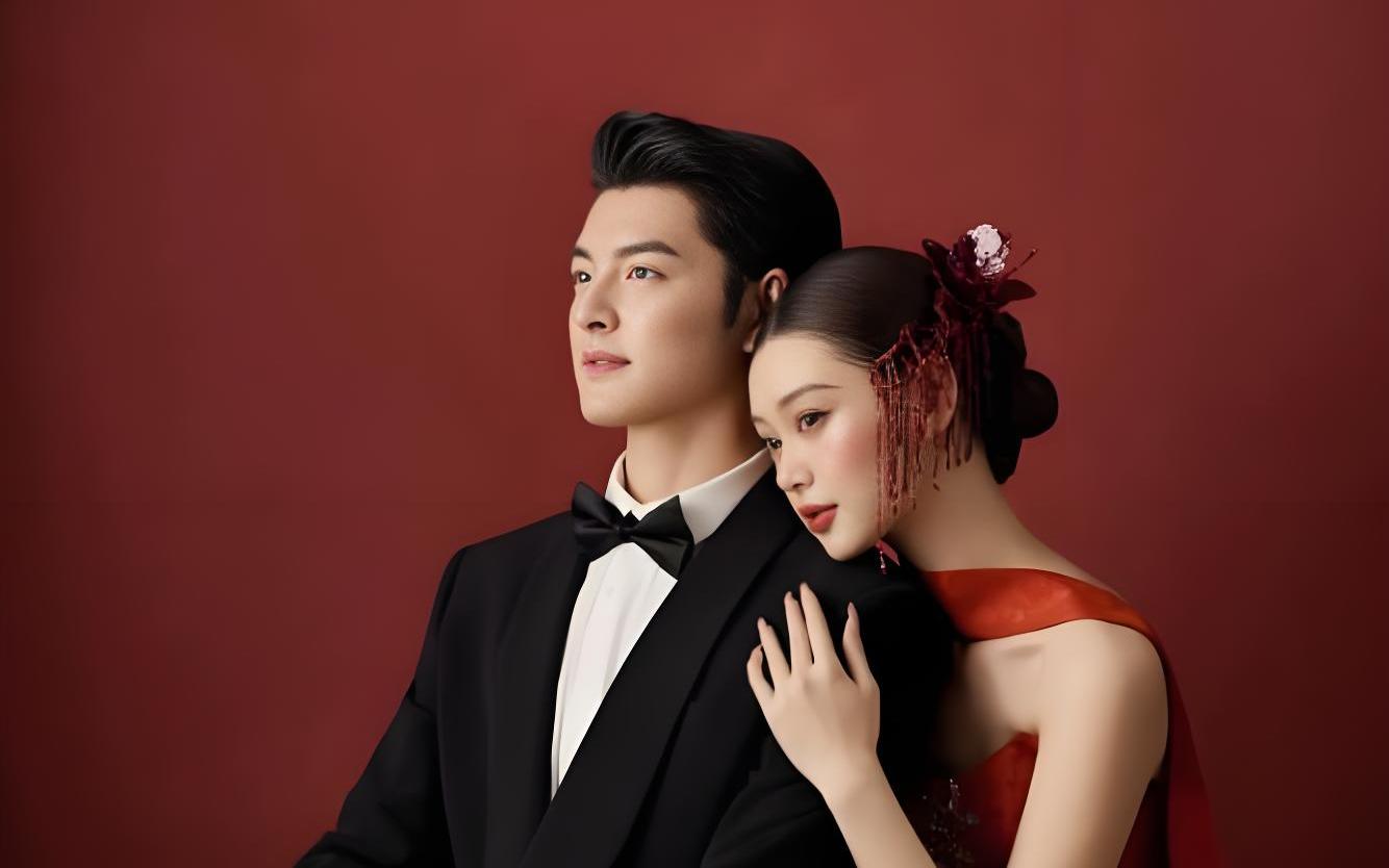 沉迷于東方美學??一眼就驚艷的新中式婚紗照