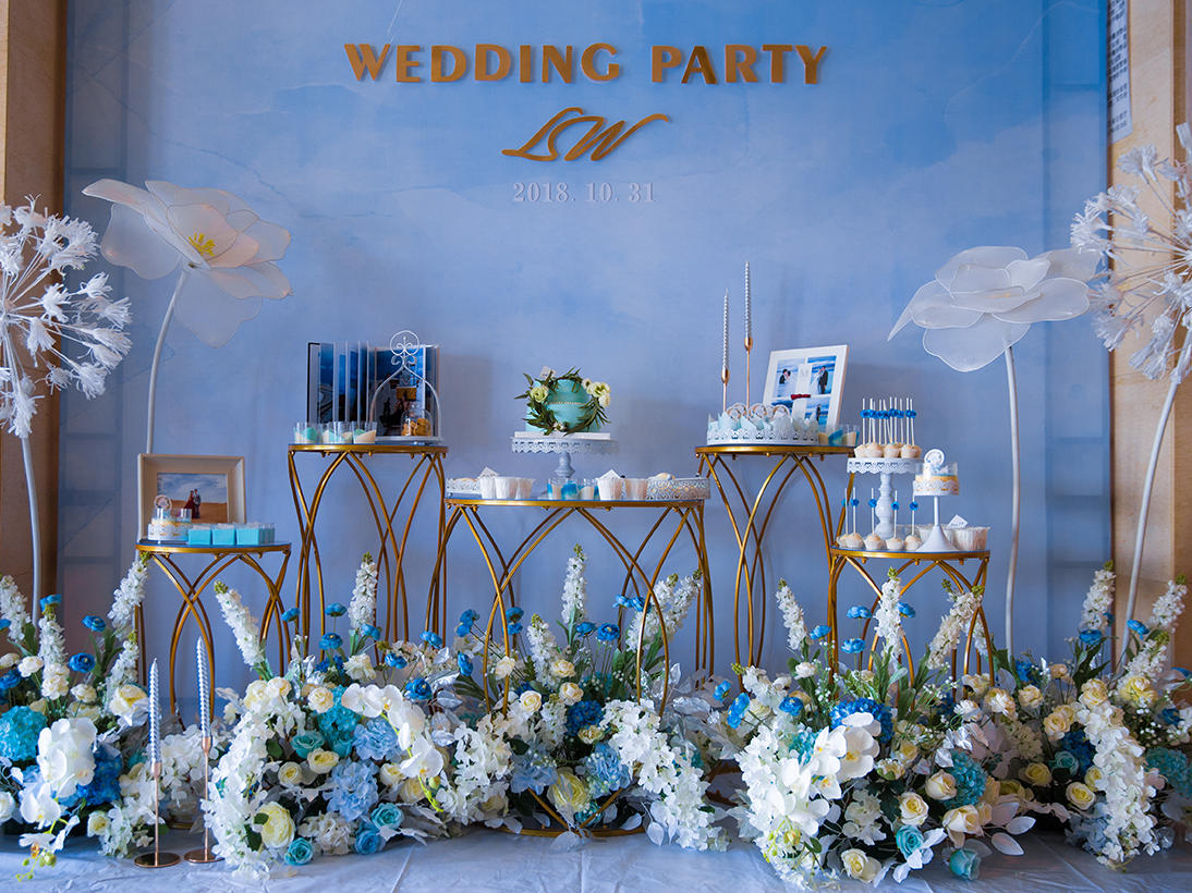 清新蓝色系婚礼 【蓝色梦境】