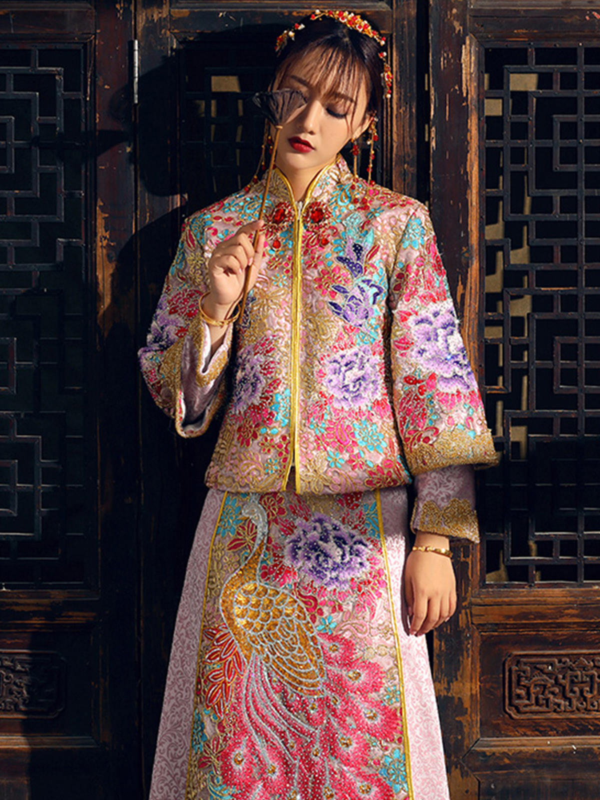 【中式嫁衣】—超值马来服百花朝凤