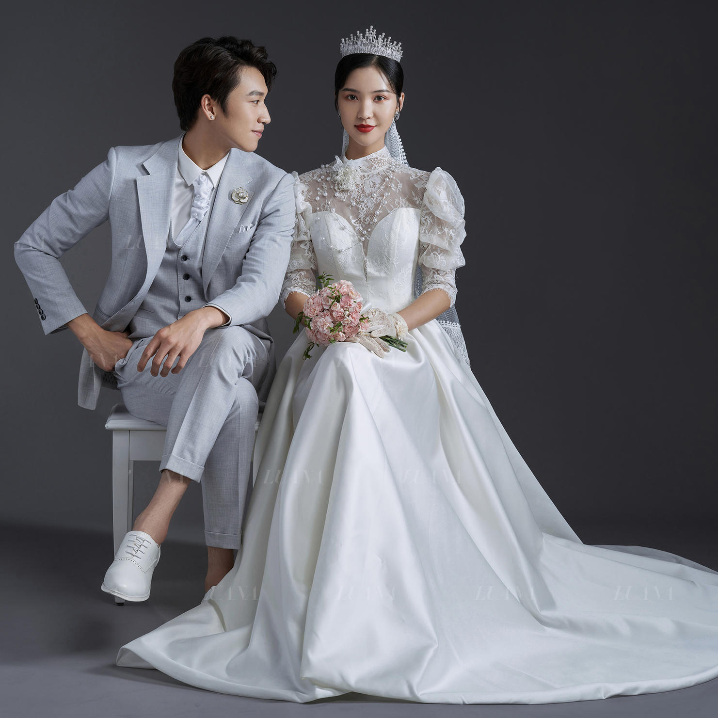 #极简婚照 满足你的小确幸