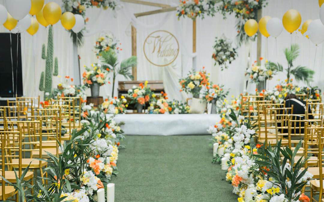 【爱唯婚礼】唯美户外婚礼   一切只在春暖花开时