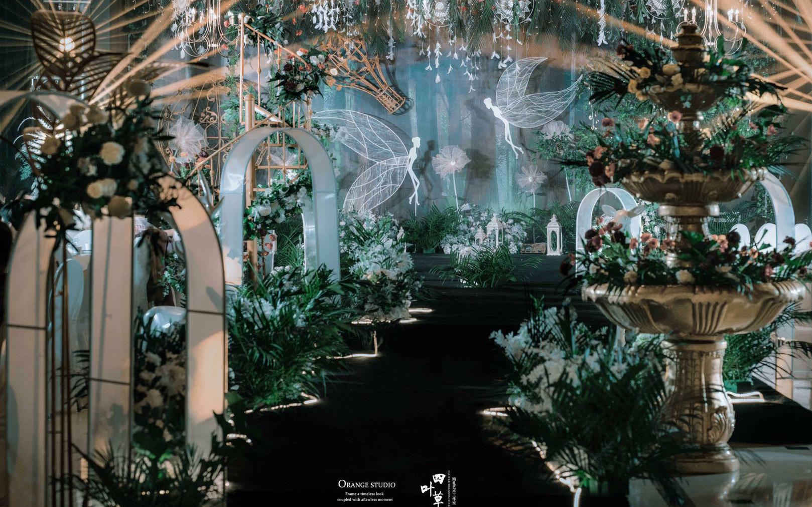 【四叶草婚礼】奥德乐酒店森系分享