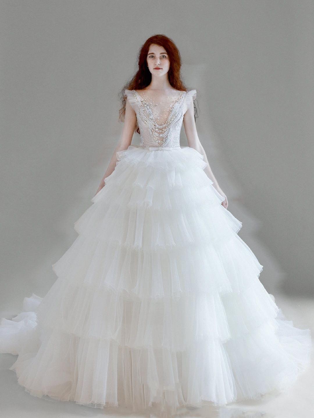 【KISSME婚纱】-元气仙纱  户外小众