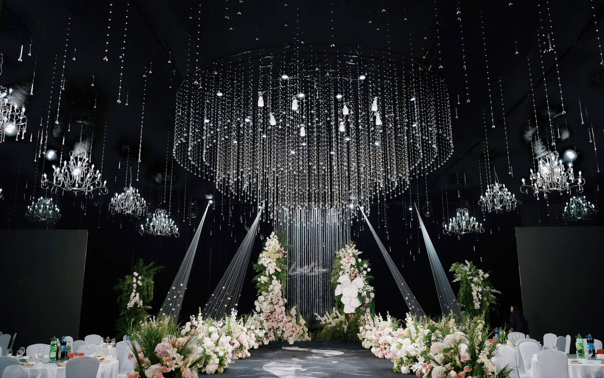 「圣菲婚禮」水晶韓式婚禮