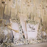 《琥珀之梦》梦幻香槟色含吊顶西式婚礼