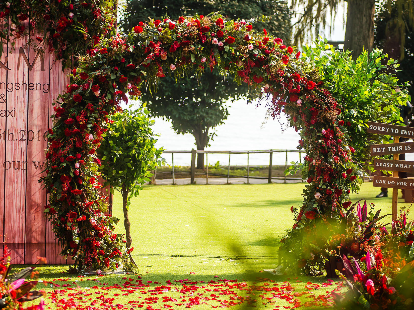 【澳斯汀私人婚礼定制】户外森系