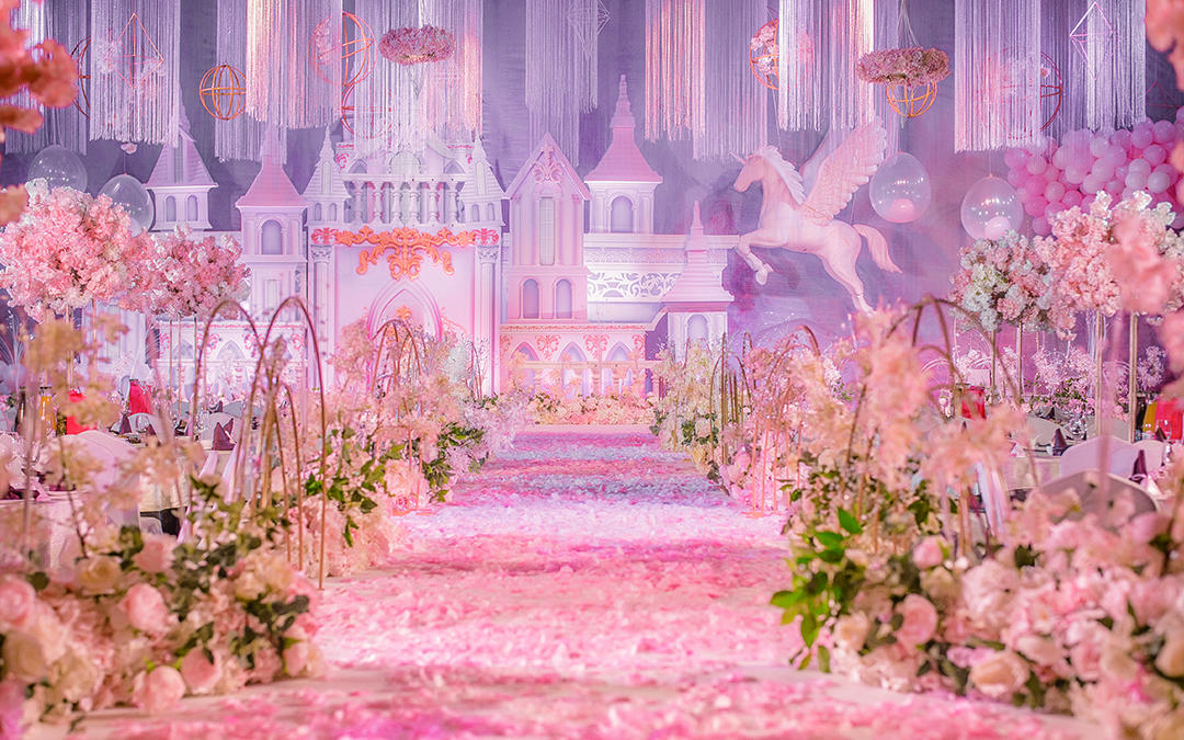 【梦梵婚礼企划】粉色城堡风格