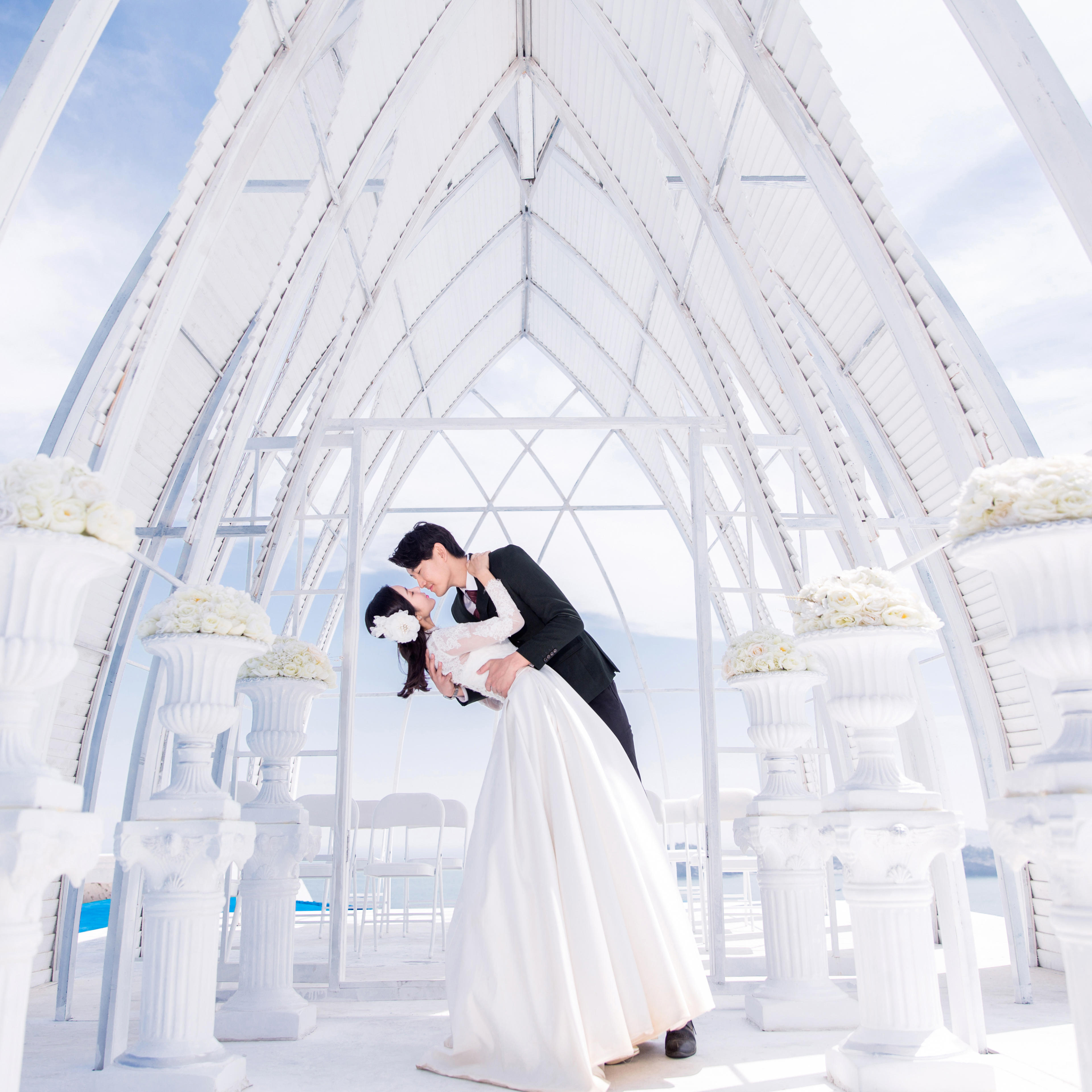 大连旅拍婚纱摄套餐】唯美海景+网红街拍+豪华游艇