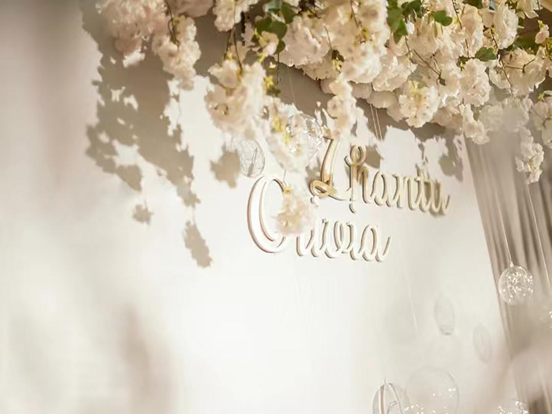 兰州桑上婚典白色唯美浪漫主题婚礼