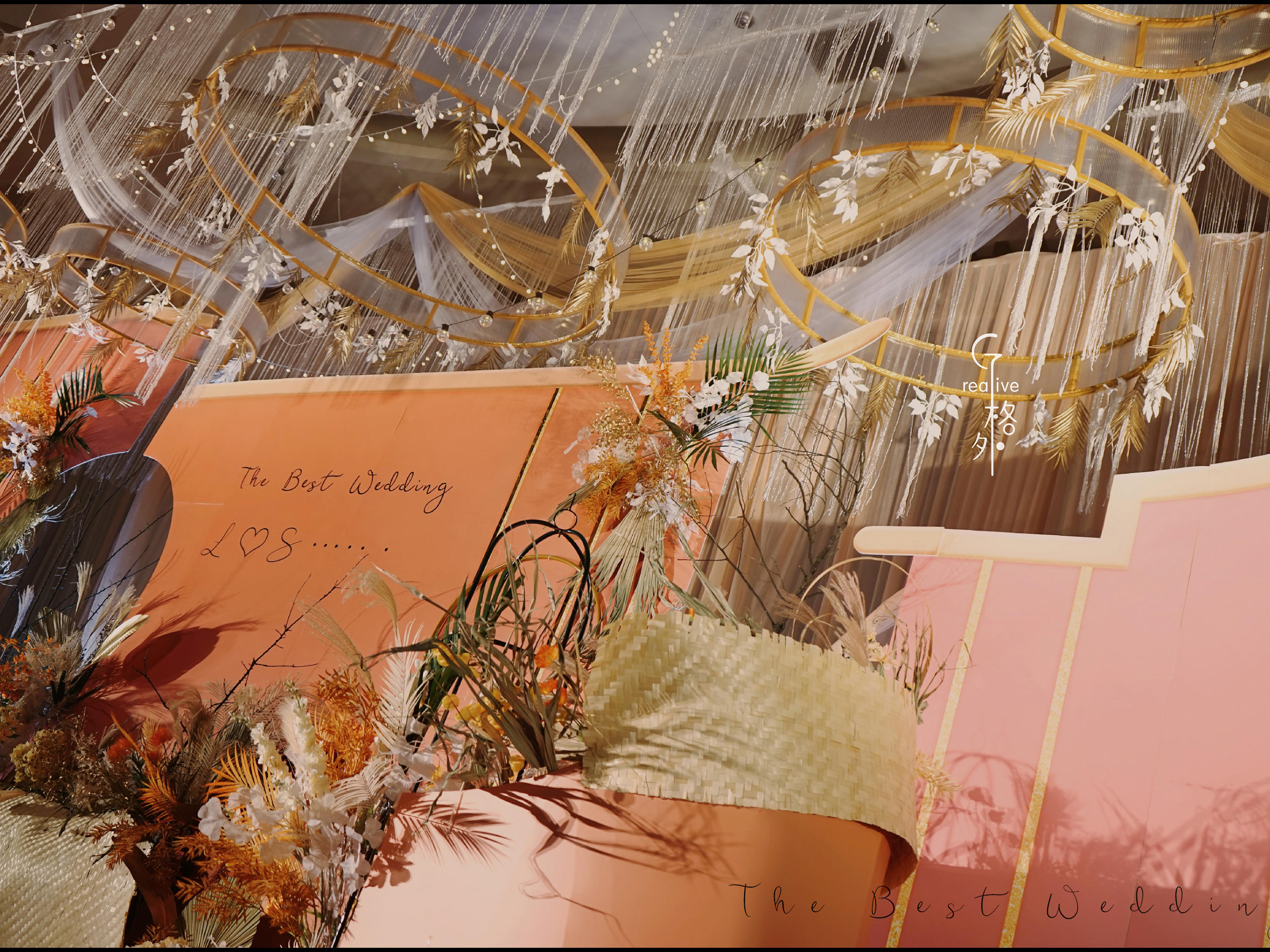 秋天的颜色，复古暖色系婚礼