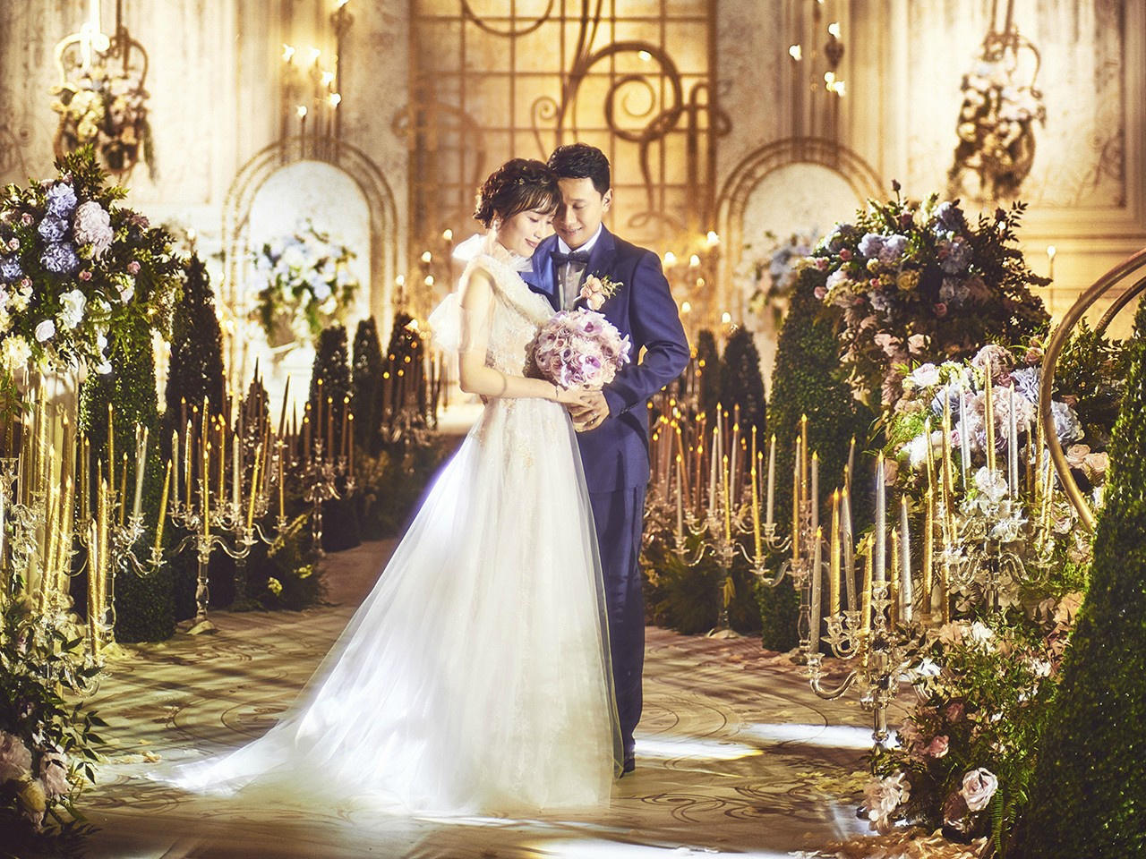 【幸福工厂】---奢华后花园的梦幻婚礼