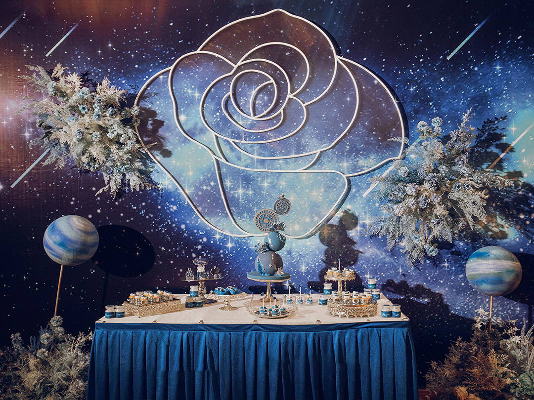 【澹台湖酒店】【星空与玫瑰】主题定制婚礼