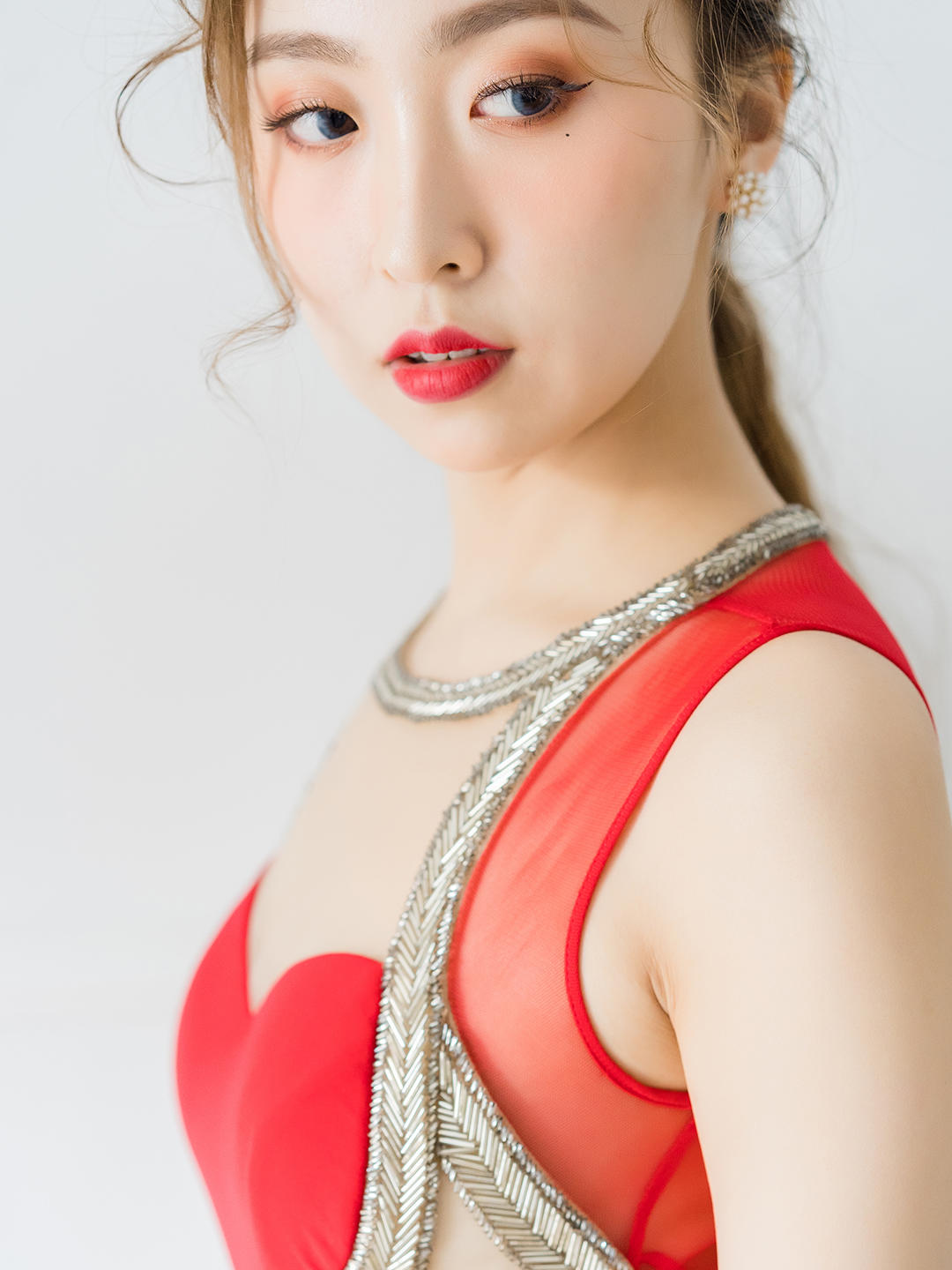 【新款礼服】超性感鱼尾敬酒 高个新娘必备