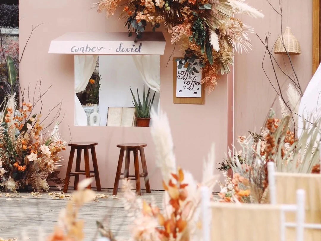 【简爱婚礼】室外 小众 小预算秋色系婚礼