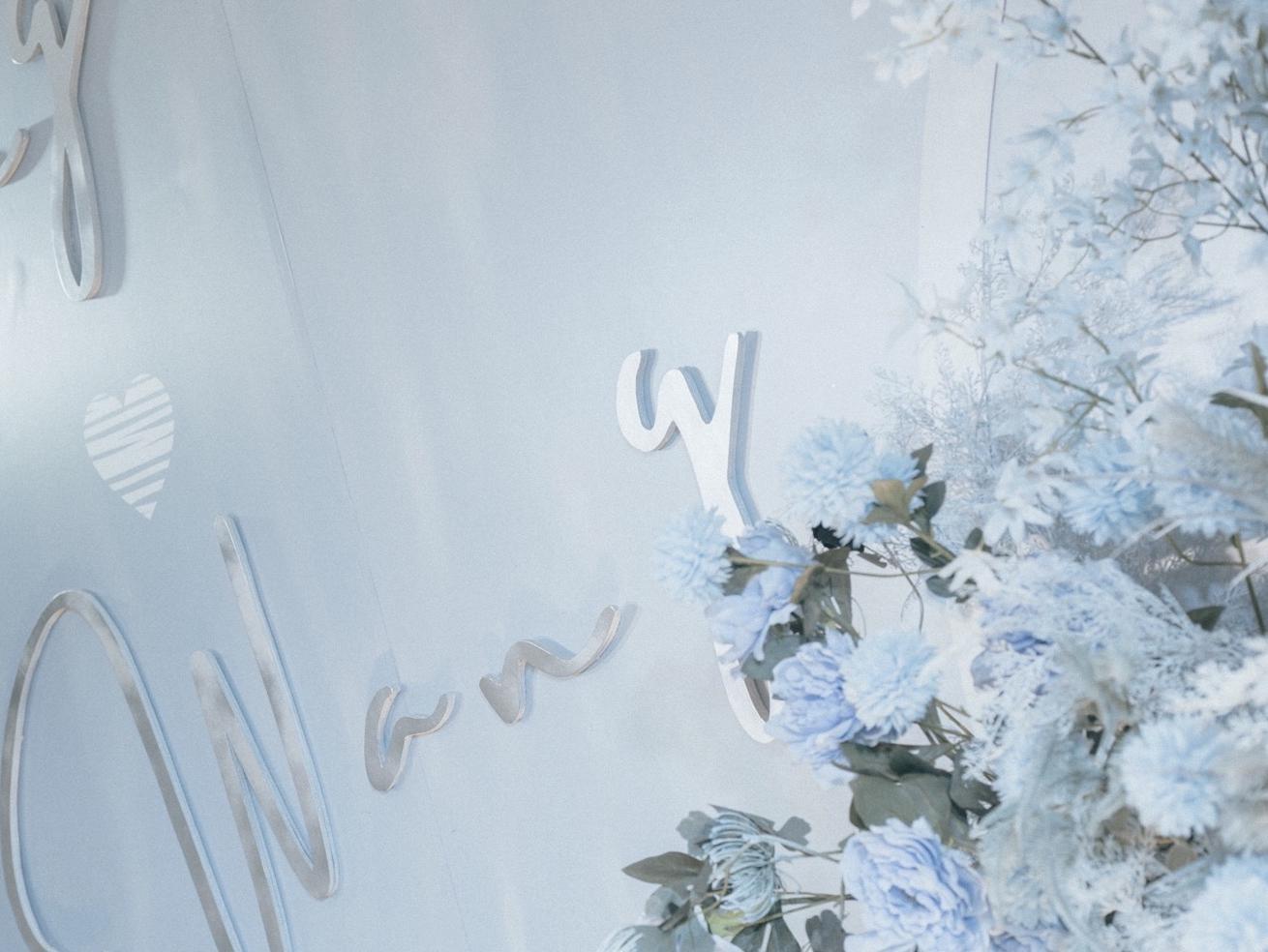 【小众婚礼设计】雾霾蓝韩式婚礼PARAMOUNT