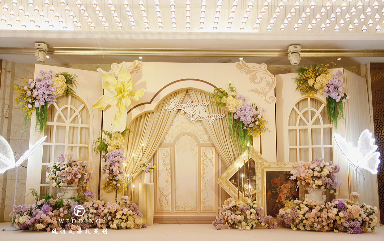 中西名菜丨法式花园香槟金的浪漫 