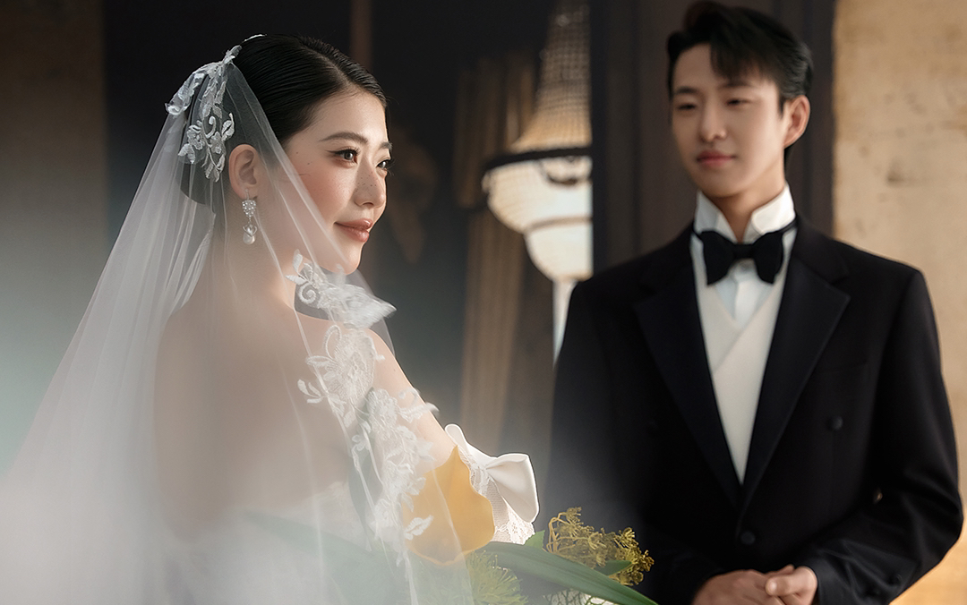 极简韩式主纱   情绪光影