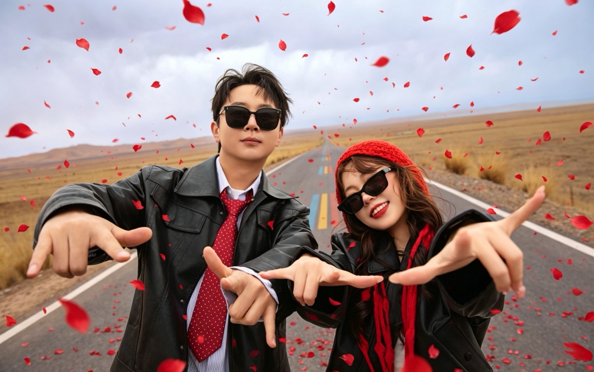 💥谁能拒绝在青海的彩虹公路客片