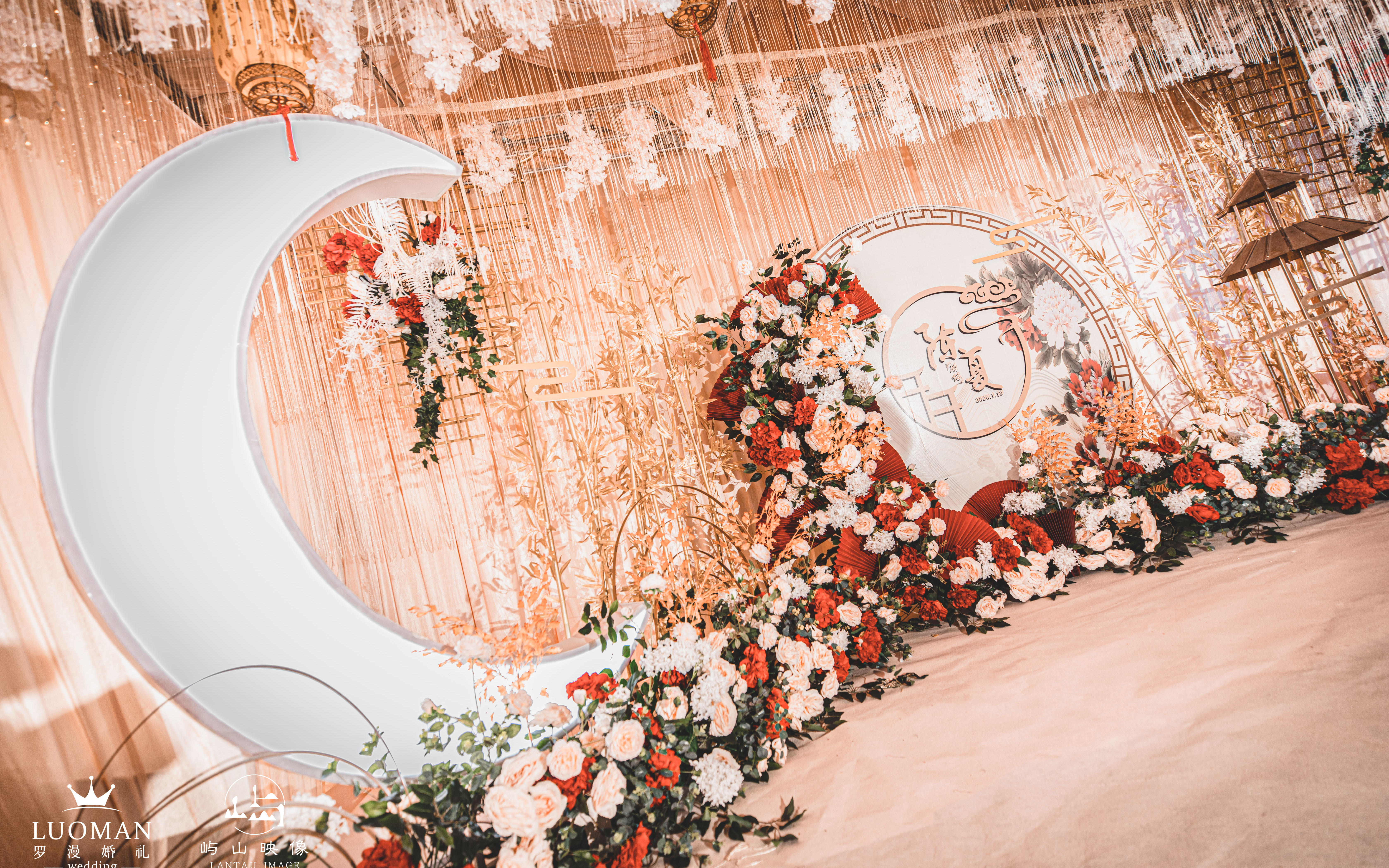 【罗漫婚礼】秘。后花园#婚礼棚#