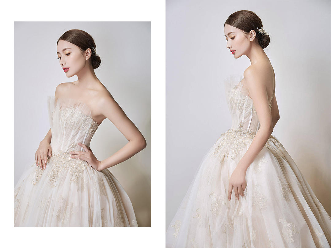 【女神甄选】轻奢婚纱礼服5件套+尊享私密服务