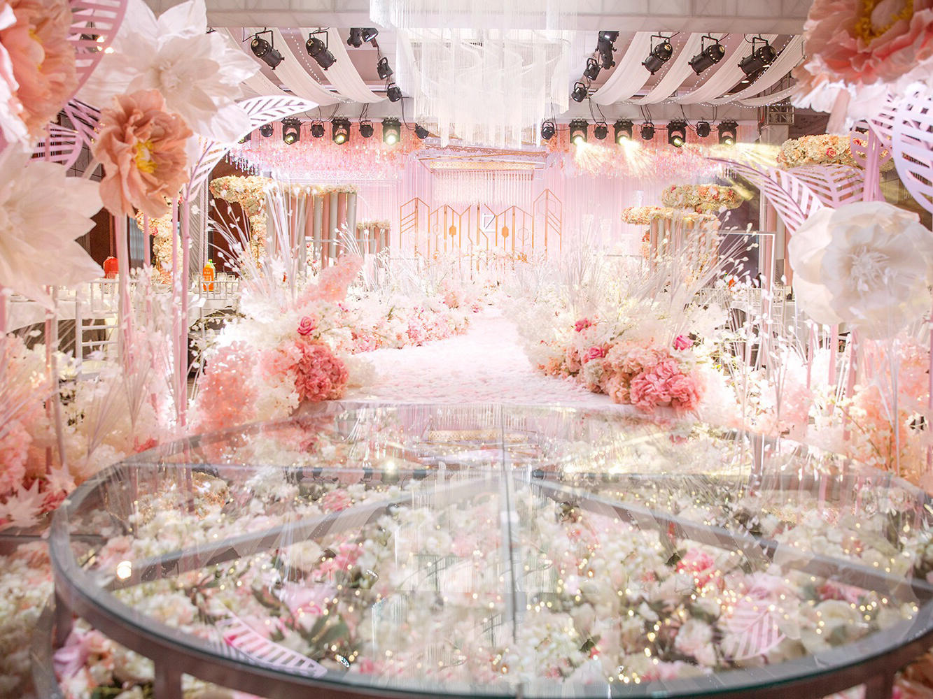 【公主粉】粉色温馨浪漫可爱主题婚礼