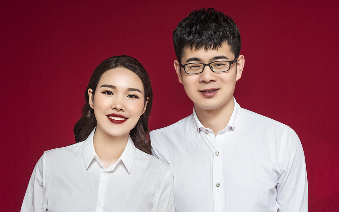 化妆加拍摄底片精修3张结婚登记照