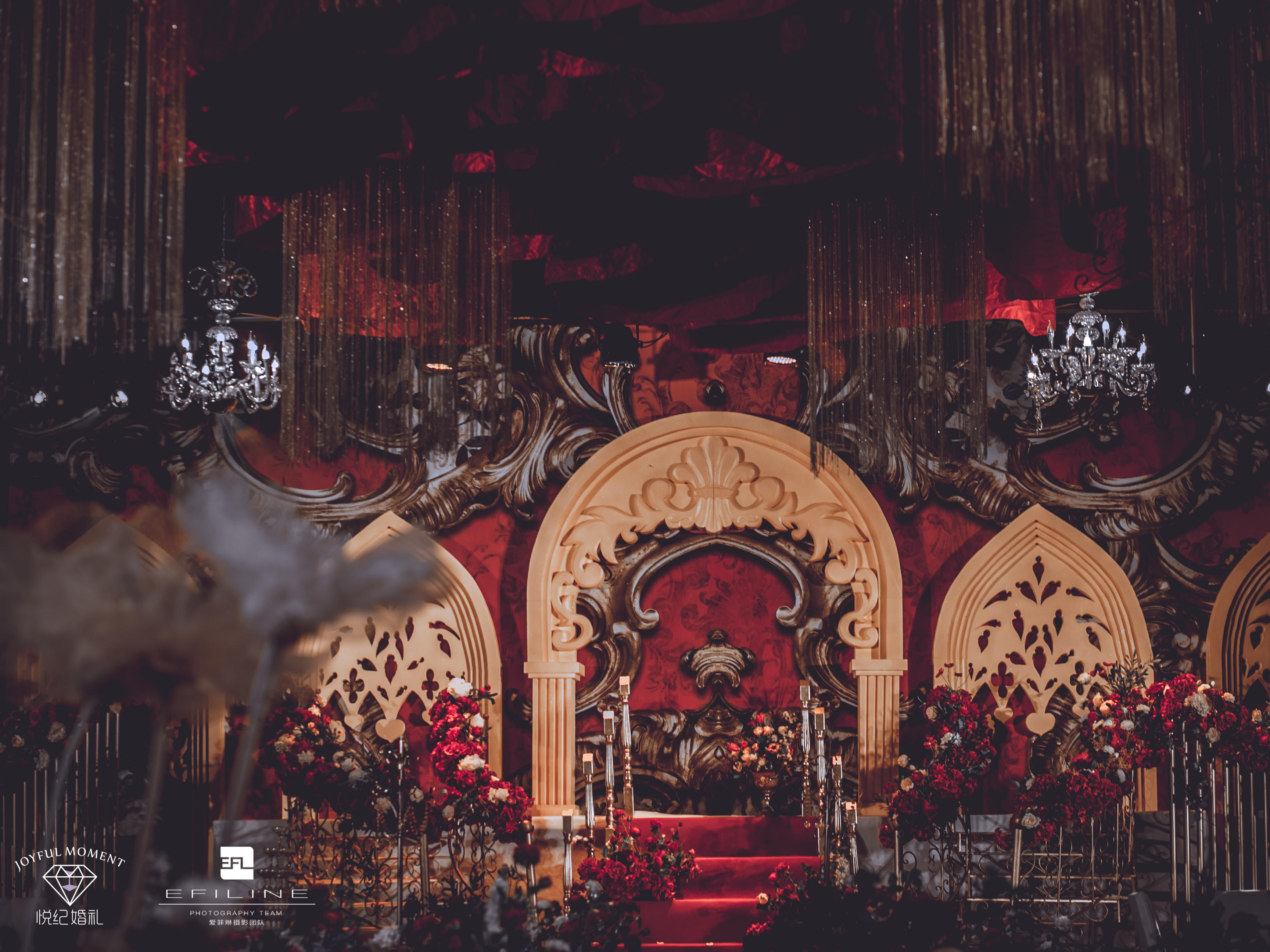 【欧式红金大气婚礼】年度优质商家「绿城喜来登」