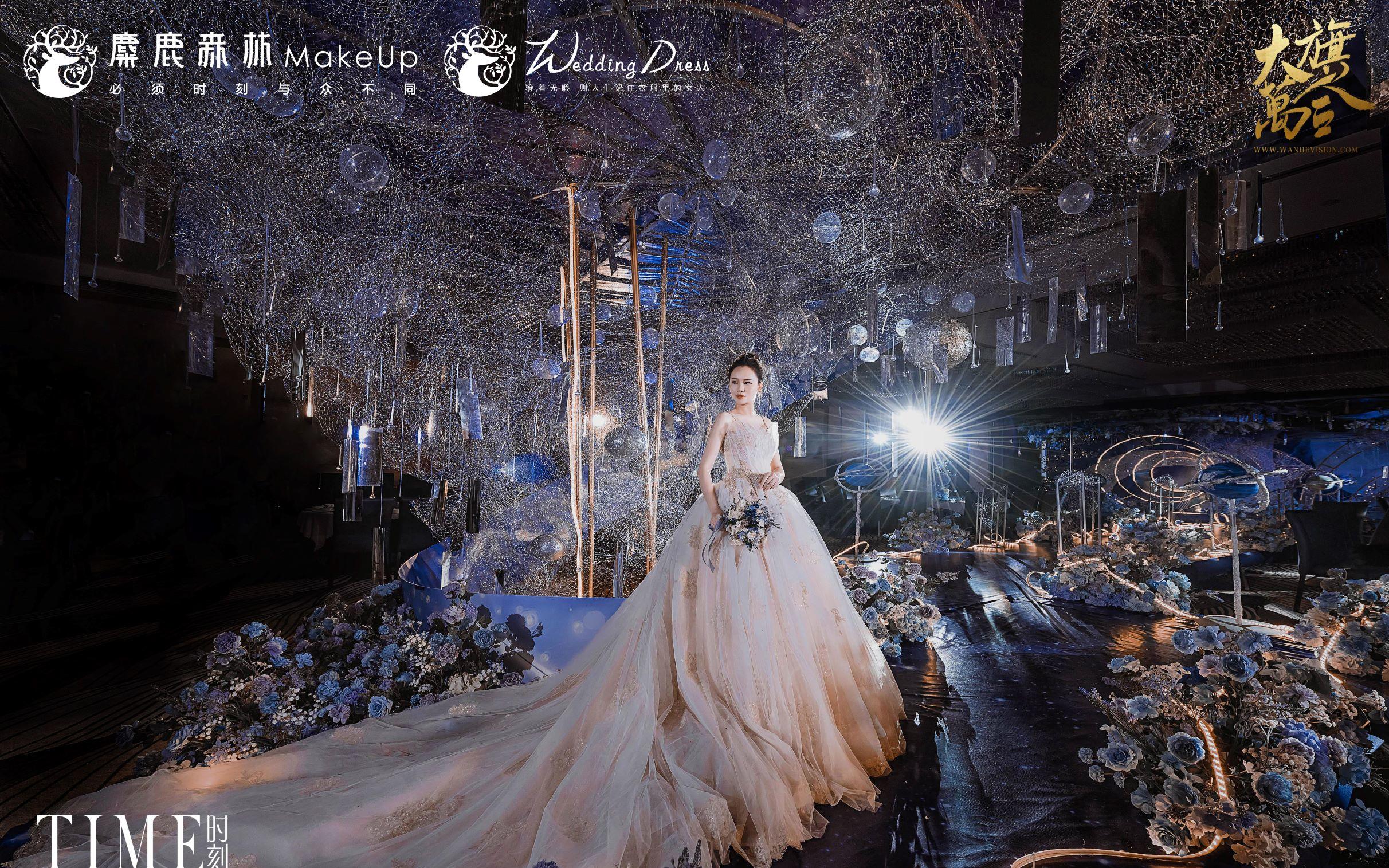 白纱系列-全身手工花边和蕾丝的花型